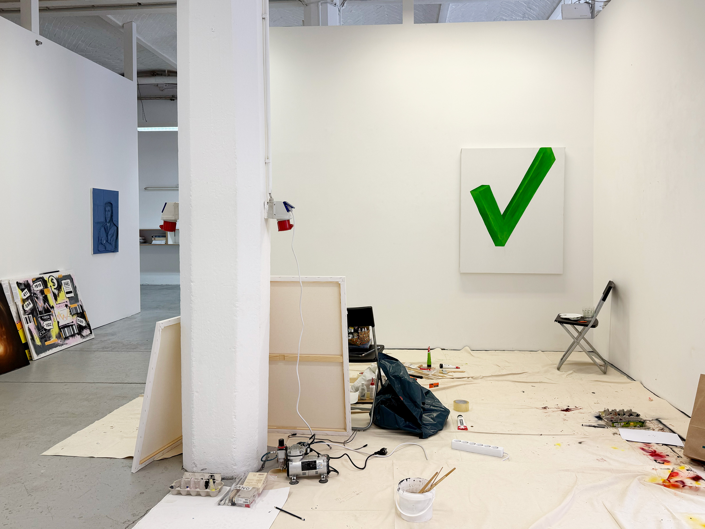 Process documentation image from the production of Performance Review.