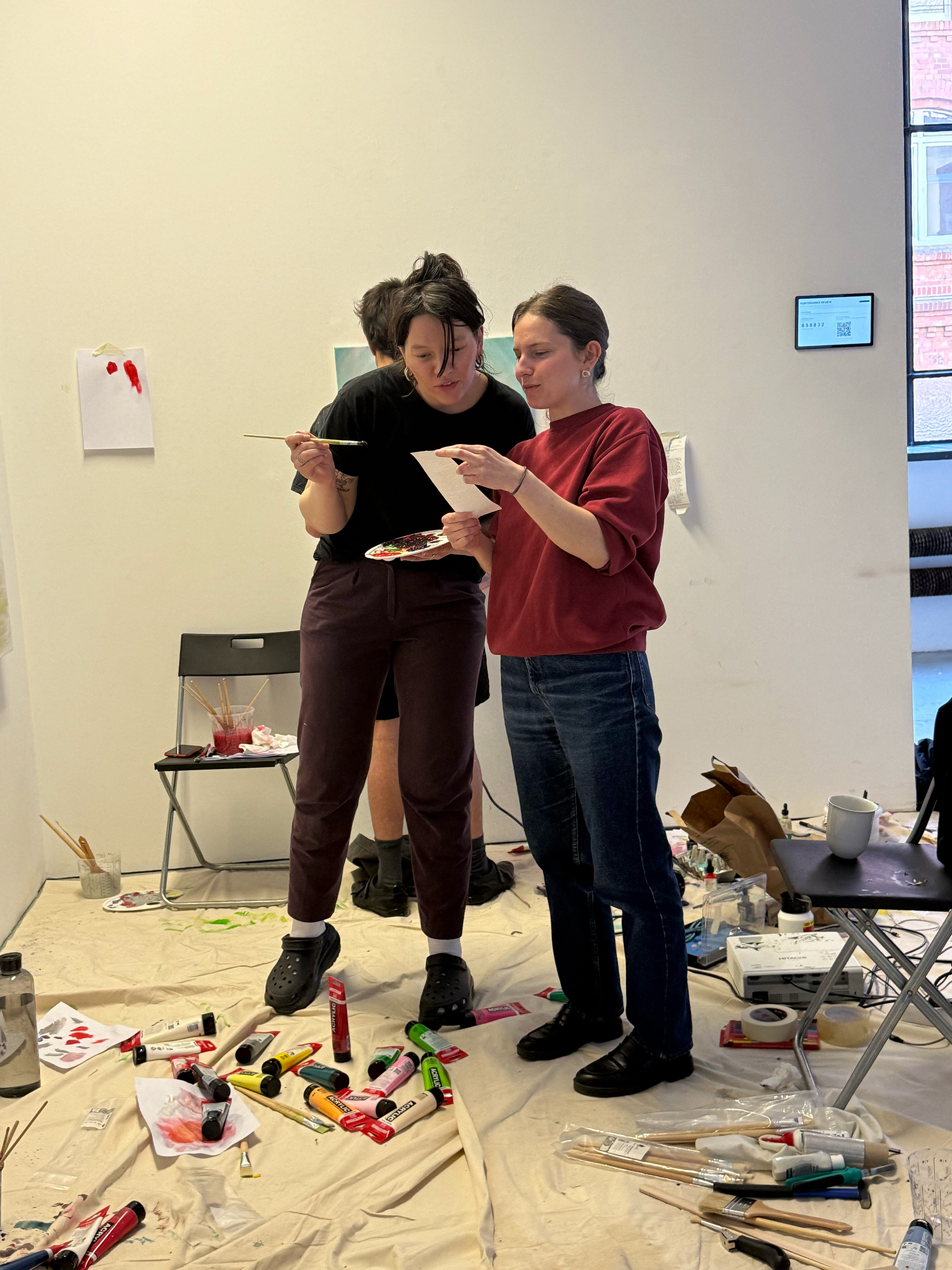 Process documentation image from the installation process of Performance Review.